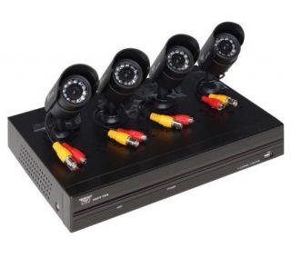 Night Owl 4 Cameras, 30 Night Vision Surveillance System —