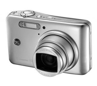 GE E1050TW 10MP Digital Camera w/5X Optical Zoom   Silvertone