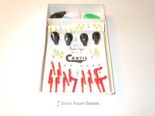 Cootie Board Game Build a Vintage Boxed Original Schaper #200 Plastic