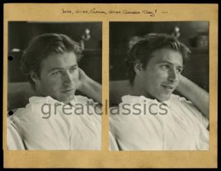 Lex Barker Wife Constance Group 7 Vintage Candid Photographs Watson