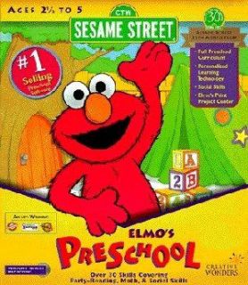 Elmos Preschool 30th Anniversary CD ROM forWin 95/Mac —