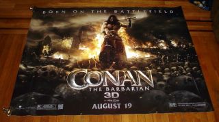Conan The Barbarian Movie 5ft Poster XXL Huge 2011