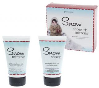 philosophy snow shoes and mittens foot and hand cream duo —
