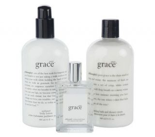philosophy pure grace 3 piece fragrance layering trio —