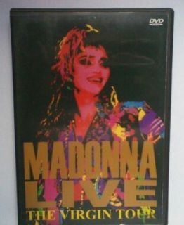 MADONNA LIVE THE VIRGIN TOUR CONCERT DVD VIDEO EXTREMELY RARE