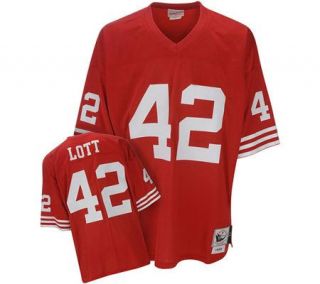 NFL San Fran 49ers 1989 Ronnie Lott Authentic Throwback Jersey