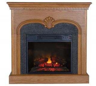 Royal Freestanding Vent Free Electric Fireplace —