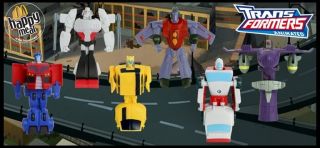2008 McDonalds Transformers Animated Ratchet New MISB