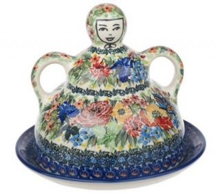 PolishStoneware Signature A Mothers Song Cheese Lady —