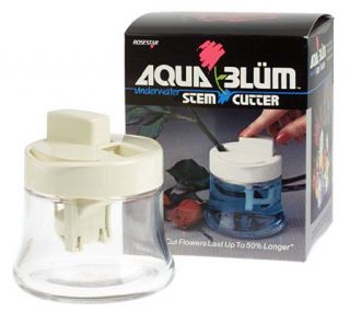 AQUA BLUM Underwater Stem Cutter w/ Glass Decanter —