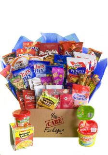  Snack Care Package Food Gift Basket 43 Items College Students