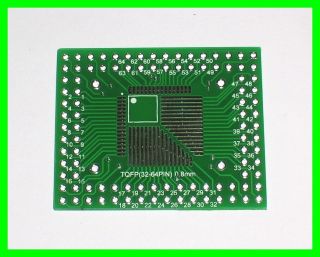  100 TQFP32～100 0 5mm and 0 8mm Adapter SMD PCB Convert to DIP 100