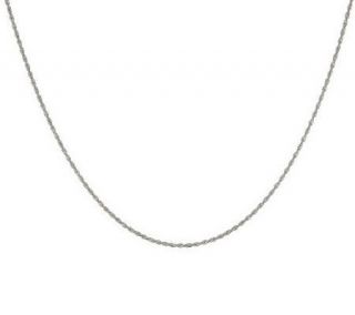 32 Solid Polished Rope Chain Necklace 14K Gold —