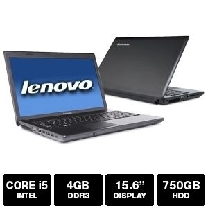 NEW Lenovo G570 43348PU 2nd Gen Core i5 2430 2 4GHz 4GB RAM 750GB HD