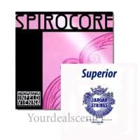 YDC Platinum Cello Set 4 4 Spirocore Tungsten G C Jargar Superior A D