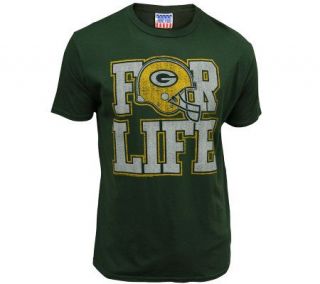NFL Green Bay Packers Fan For Life T Shirt —