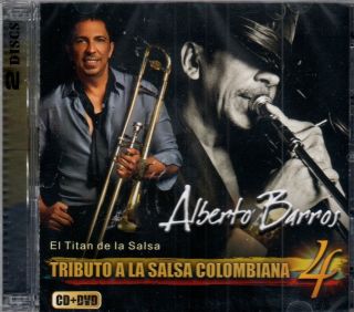 Alberto Barros Tributo A La Salsa Colombiana Vol 4 Brand New SEALED CD