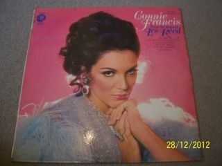 Connie Francis Sings The Songs of Les Reed 1970 USA Superb EX Stereo