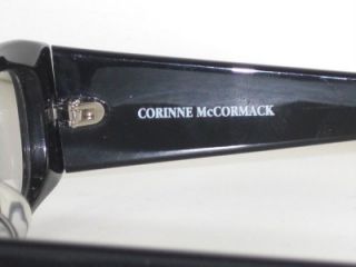 Corinne McCormack Black Drew Reading Glasses 1 00 New