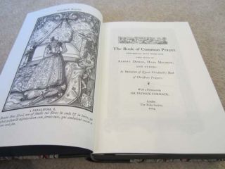 Folio Society The Book of Common Prayer Church of England Ireland