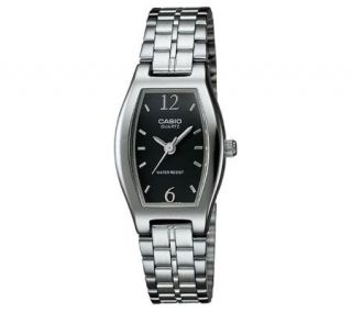 Casio Ladies Classic Black Dial Watch   J106941