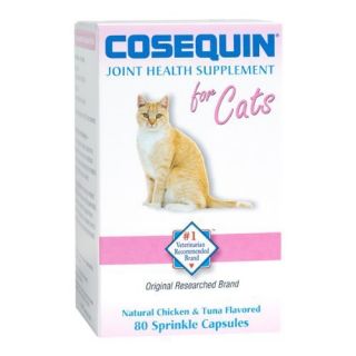 Cosequin for Cats Natural Chicken Tuna Flavored 80 Sprinkle Capsules