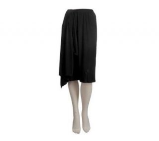 EffortlessStyle by Citiknits Stretch Jersey Cascade Skirt —