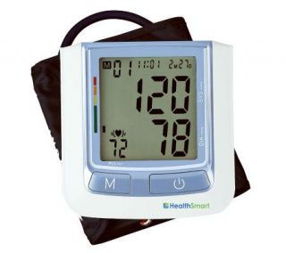 HealthSmart Auto Arm Digital BP Monitor w/ 60 Reading Memory   V118340