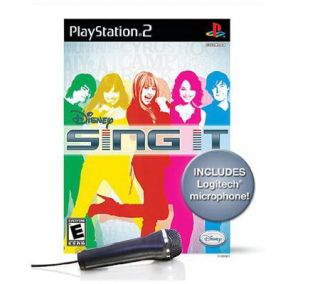 Disney Sing It with Microphone   PS2 —