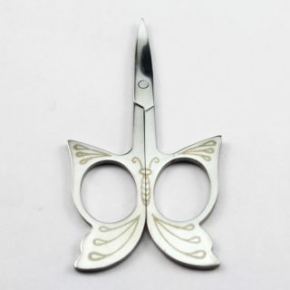 Butterfly Curved Edge Ladys Cosmetic tools Eyebrow Hair Shears