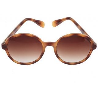 Isaac Mizrahi Live Round Frame Sunglasses —