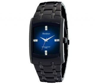 Armitron Mens Ion Plated Black Sport Watch —