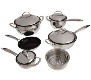 Eco Ware Stainless Steel Nonstick 10 piece Cookware Set —