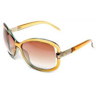 Franco Sarto Butterfly and Rhinestone Sunglasses —
