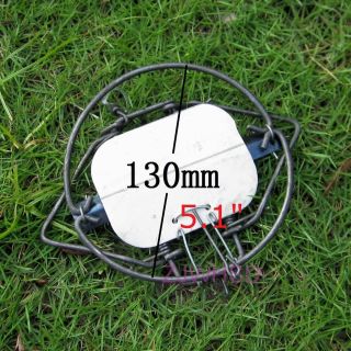  Large Moles Rodent Steel Spring Clip Snare Trap Pest Control