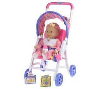 Little Mommy Gift Set with Doll, Stroller and Accessories —