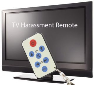 TV Harasser Remote Control Code Revenge Interceptor