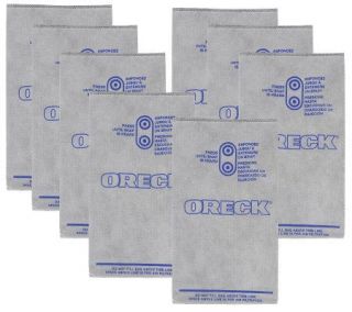 Set of 8 Oreck Odor Fighting Hypo Allergenic Upright Vacuum Bags