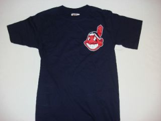 Majestic Cleveland Indians Baseball Shirt Jersey Kids M