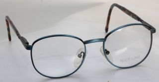 Metal Eyeglasses Frame with Colorful Plastic Arms