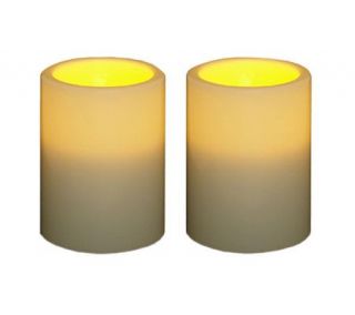 Pacific Accents 3 x 4 Indoor/Outdoor Flameless Candles   H357144