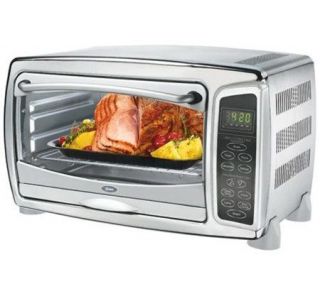 Oster 6058 Six Slice Digital Toaster Oven   Stainless Steel — 