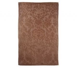 Isaac Mizrahi Live 5x7 Tonal Damask Wool Rug —