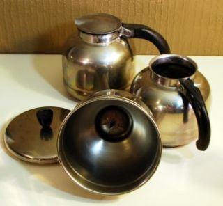 VTG Nicro Cory Stainless Steel 10 + 8 cup Vacuum Coffee Pot Complete