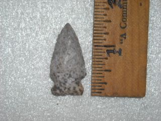 Ohio Flint Ridge Coshocton type arrowhead bird point spots speckled