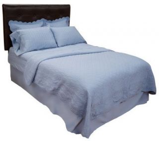 Northern Nights Serenity Full Size Complete Quilt Coverlet Set 