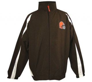 NFL Cleveland Browns Mens Big & Tall Microfiber Jacket —