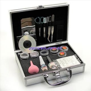 Pro False Eyelashes Eye Lash Extension Set Kit Case Makeup Tools