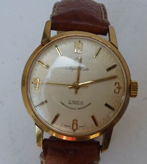 Vintage Angus Coote Mens Watch Incabloc Swiss Made