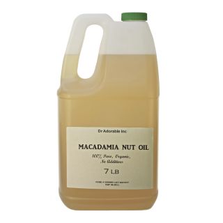 lb 1 Gallon Macadamia Nut Organic Oil Cooking Skin